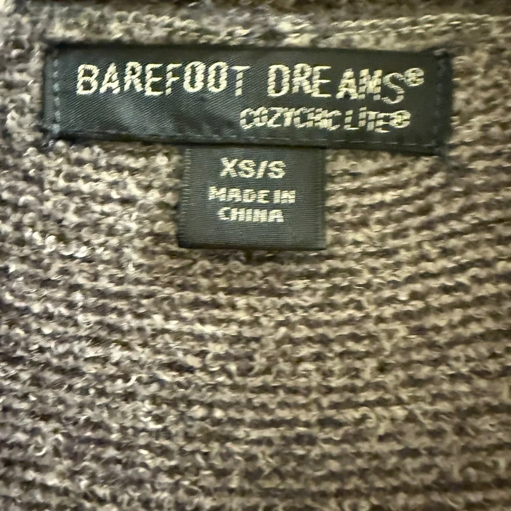 Barefoot Dreams Circle Cardigan Pacific Blue Silver Heather size XS/S - Picture 5 of 5